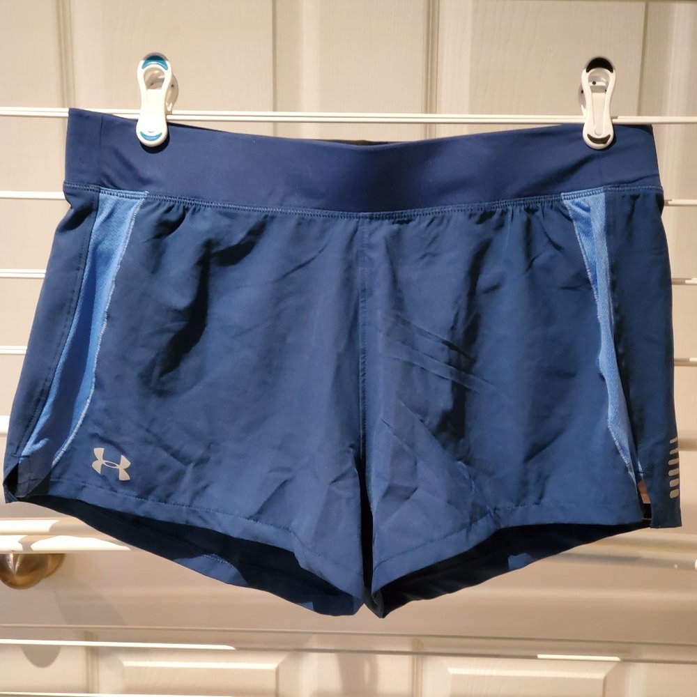 NWT Under Armour Qualifier Speedpocket Short